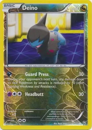 Dragons Exalted Deino #94/124 reverse holo